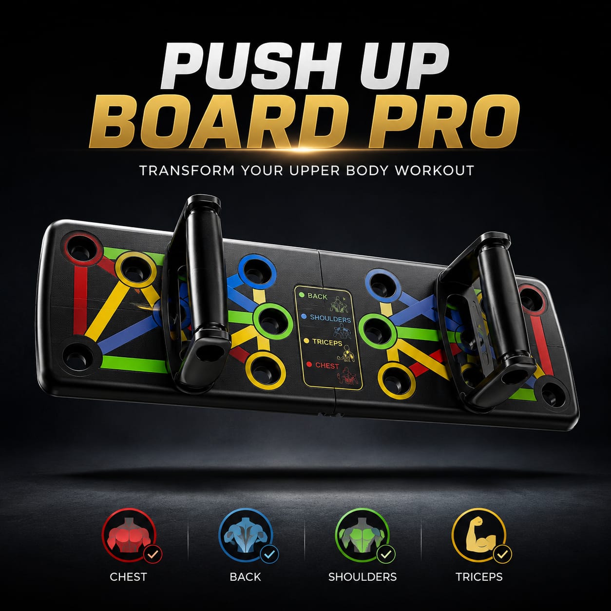 Multi-Angle Push-Up Board