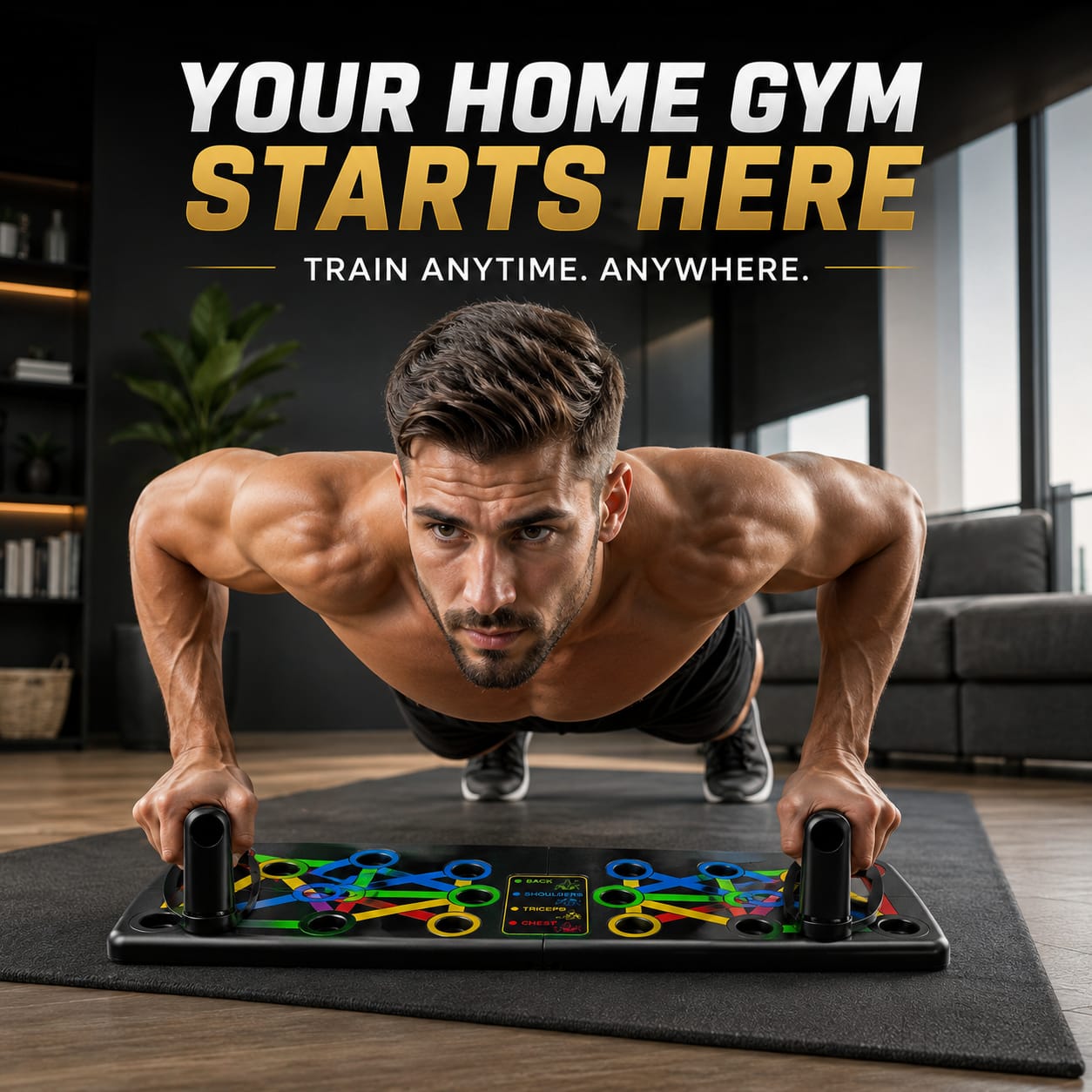 Multi-Angle Push-Up Board