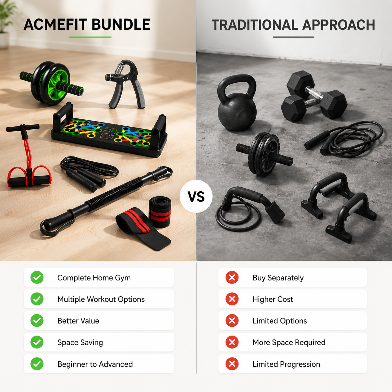 7-in-1 Home Fitness Essentials Bundle