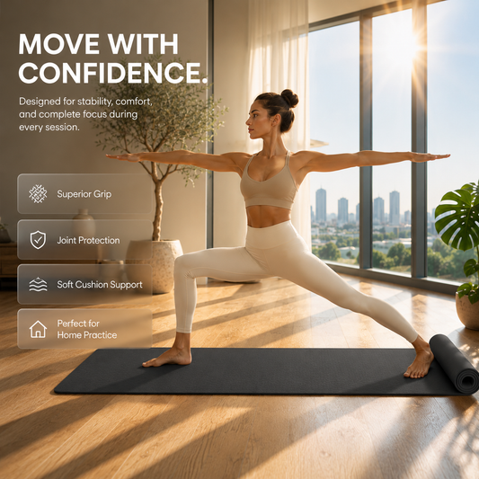 AcmeFit Classic 6mm Non-Slip Yoga Mat