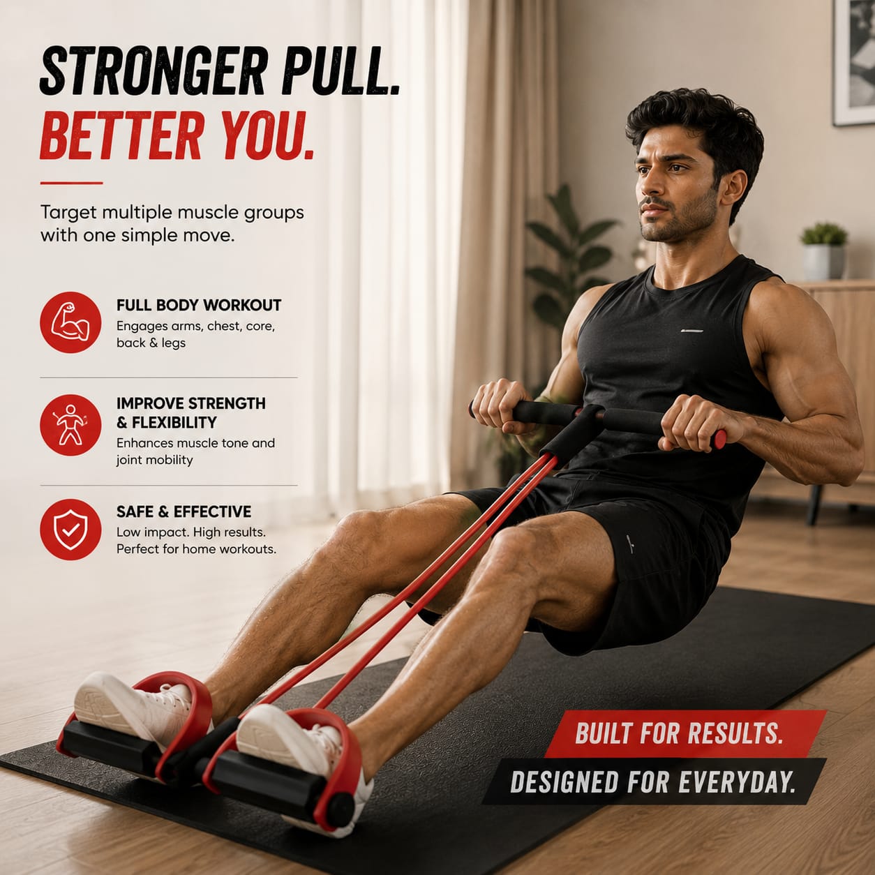 Full Body Resistance Pull Reducer with Handles